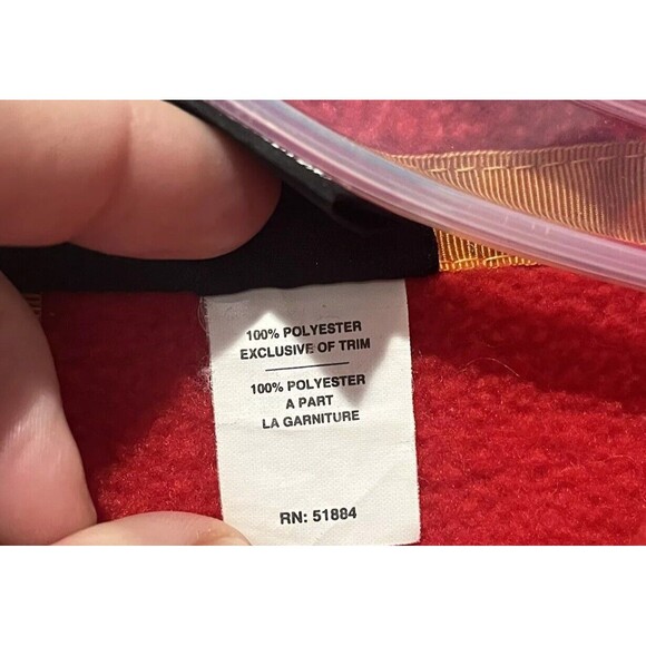 Vintage Patagonia Jacket Women’s Medium Synchilla‎ Jacket II Red Zip Fleece USA - Picture 4 of 10